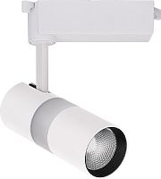 Светильник трековый светодиодный Feron AL108 220В 12+5Вт 1080Лм 4000К+3000К подсветка IP40 35° белый картинка 